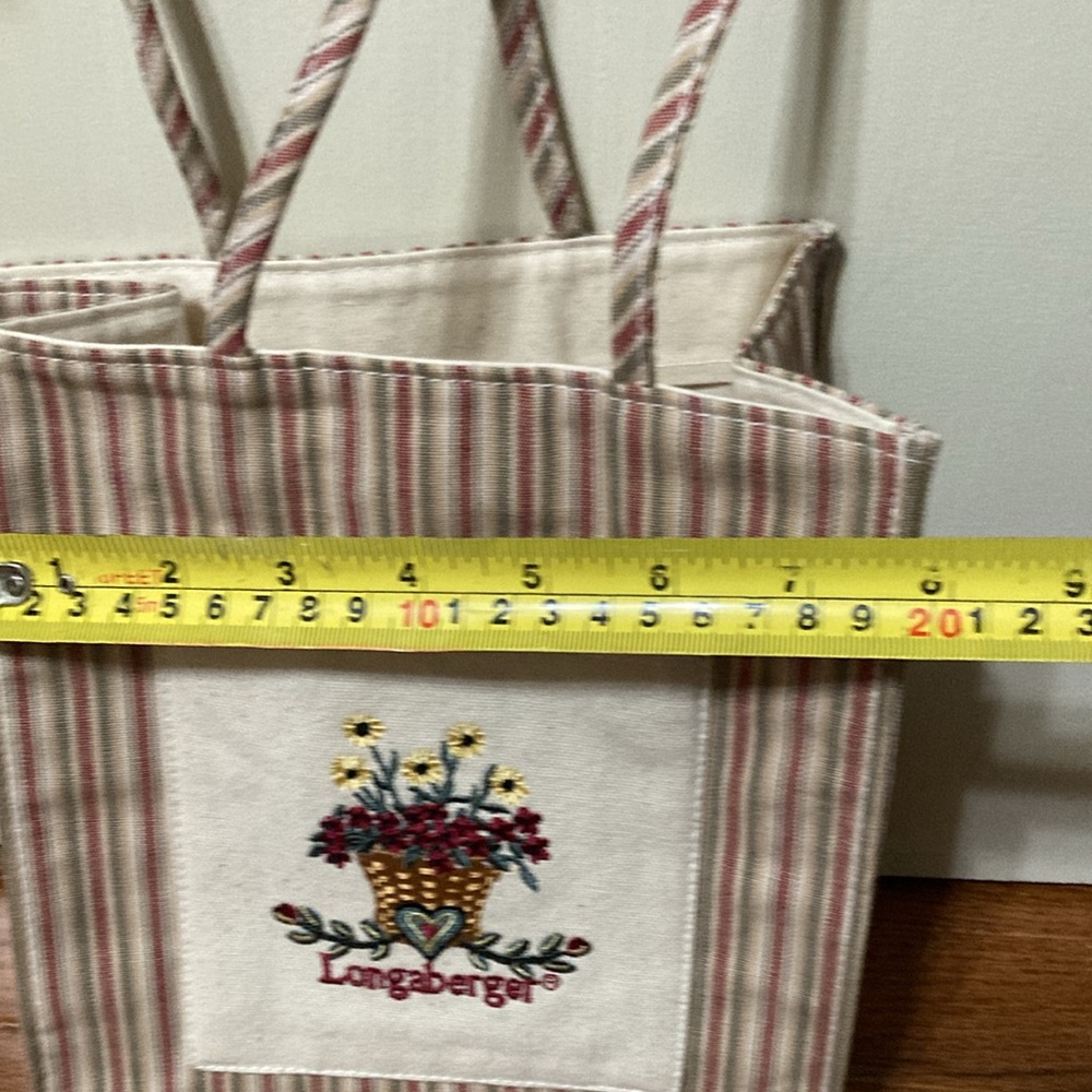 Longaberger Bundle - Bag and Canister Crock (NWOT) - Picture 13 of 15